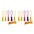 thumbnail image 3 of Advancent 5 uds/10 uds/20 piezas piezas 29 Color brillante plástico PVC nailon ropa deportiva cremallera cabeza Color al azar nuevo 5 piezas y color aleatorio 2.5x0.9x0.4 cm 2piezas Advancent CBP038197, 3 of 5