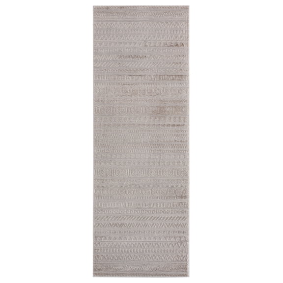 United Weavers Rasbora Venustus Bohemian Geometric Area Rug, Wheat, 5'3" x 7'2"