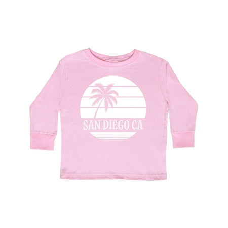 

Inktastic San Diego California Beach Gift Toddler Boy or Toddler Girl Long Sleeve T-Shirt