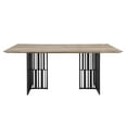 thumbnail image 3 of Acme Picardy Dining Table in Antique Pearl and Cherry Oak, 3 of 5