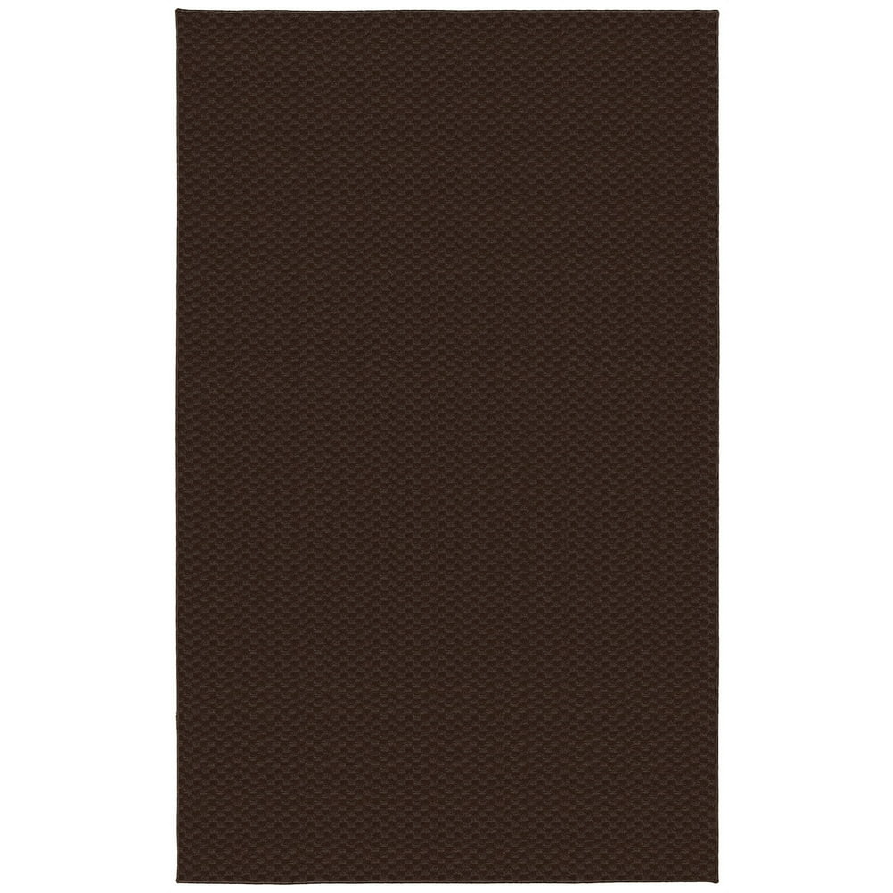 Garland Rug Medallion Chocolate 12'x12' Large Square Indoor Area Rug ...