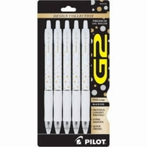 G2 Design Collection Dots Gel Pens Fine Point 0.7mm Black Ink