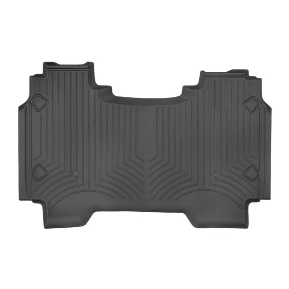 WeatherTech FloorLiner HP Custom Fit Floor Mats compatible with Ram Truck 1500, Ram 1500 - 2nd Row, Black