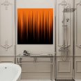 thumbnail image 4 of Wall Art Prints, Burnt Orange Black Ombre Framed Canvas Prints for Bedroom Living Room Bathroom Office, Modern Abstract Striped Gradient Gallery Wrap Wall Art Poster for Gifts Home Decor 24"x24", 4 of 9