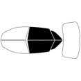 thumbnail image 2 of Rvinyl Window Tint Kit Compatible with Audi SQ8 2021-2024 - Back Precut Kit - 5%, 2 of 8