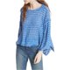 thumbnail image 1 of Camiseta básica Free People Island Girl Hacci mujer azul XS, 1 of 1