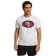 thumbnail image 1 of NFL Playera Aficionado Básica San Francisco 49ers Blanco para Hombre, Talla Chica, 1 of 9