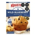 thumbnail image 1 of Harina preparada Krusteaz para muffins de moras azules 484 g, 1 of 4