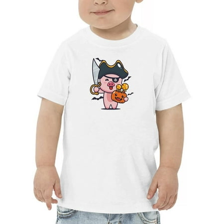 

Cute Pirate Pig In Costume T-Shirt Toddler -Image by Shutterstock 4 Toddler