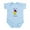 Sky Blue, variant on CafePress - Wiccan Little Infant Creeper - Baby Light Bodysuit, Size Newborn - 24 Months