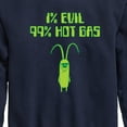 thumbnail image 3 of SpongeBob SquarePants - Plankton One Percent Evil - Toddler & Youth Crewneck Fleece Sweatshirt, 3 of 6