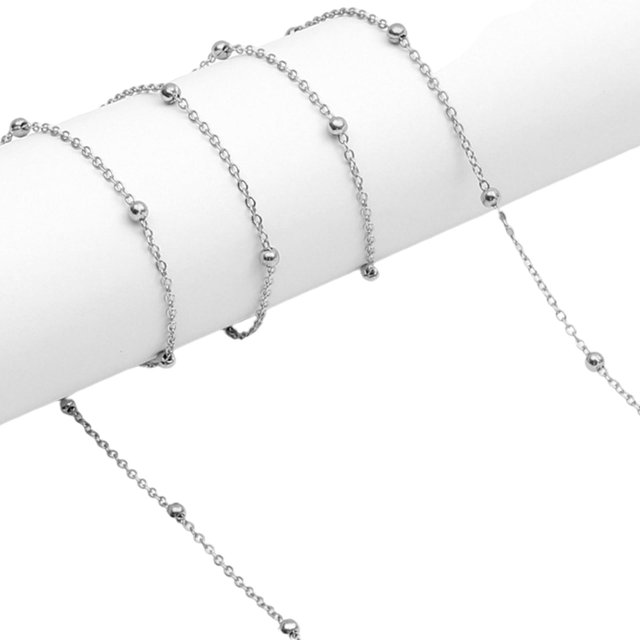 Cadena de anteojos Cordón Correa para el cuello Cuerda Cordón Collar Retenedor de sol para niñas 27.56in Plata con Perla Hugo Cadena de gafas