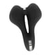 thumbnail image 3 of Sillín de bicicleta cómodo y transpirable con absorción de impactos para hombre y mujer Negro, 3 of 9