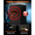 thumbnail image 3 of BESAFETY 6.5 Cuft Large Safe Box, Digital Keypad Home Security Safe With Fireproof Waterproof Bag & Adjustable Shelf, 3 of 11