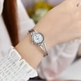 thumbnail image 7 of DESIGNICE 2026 New Women Quartz Watches Fashion Elegant Waterproof Wristwatch Petite Bracelet Watch for Daily Wear,Office,Parties,Casual,Formal (Silver), 7 of 7