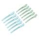 thumbnail image 5 of Pinzas Para El Pelo Con Pico De Pato, 12 Uds., Pinzas Para El Pelo De Peluquero De Alta Elasticidad De Silicona ABS Para Corte De Estilo De Salón, 5 of 5