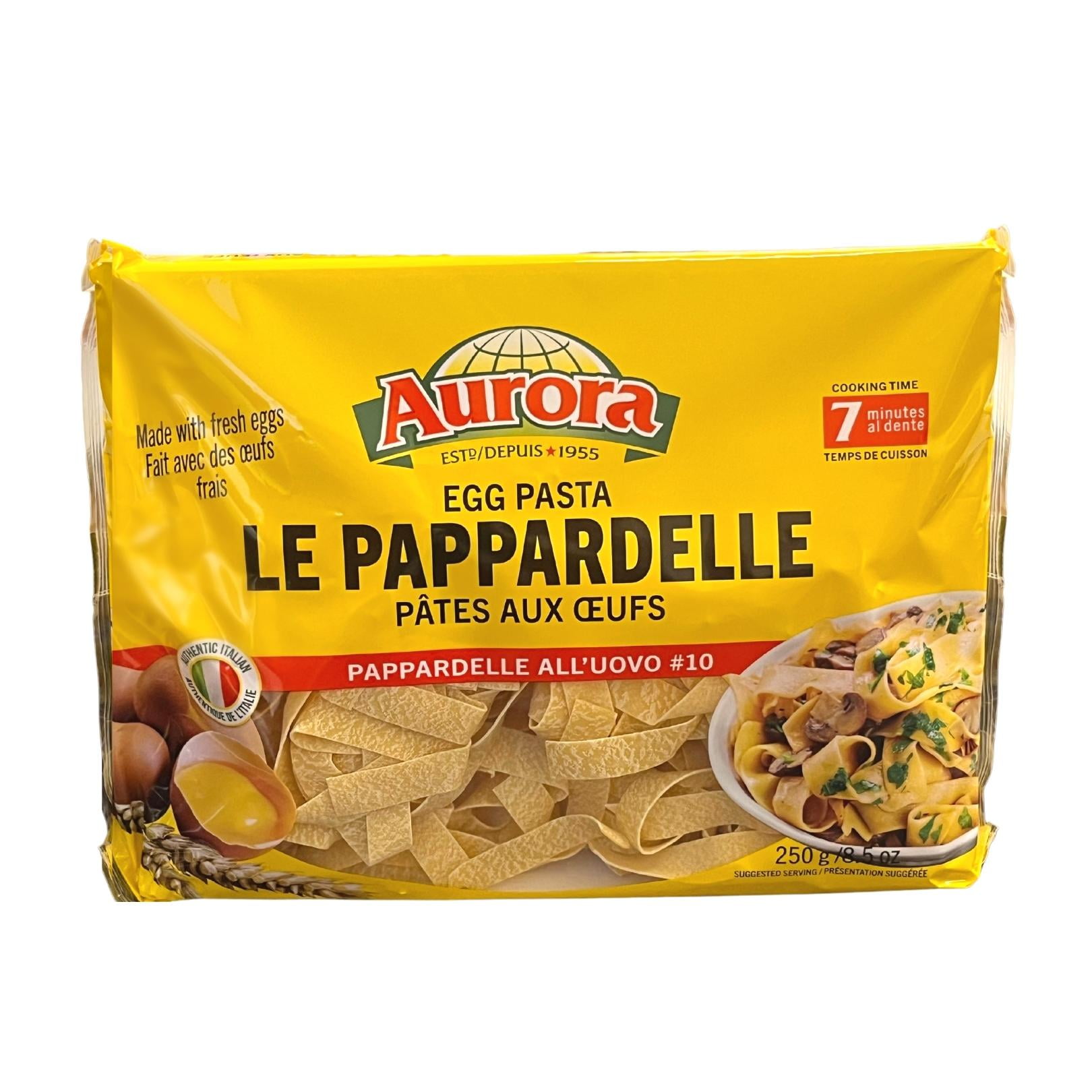 AURORA PAPPARDELLES AUX ŒUFS #10 250GR #195 250GR