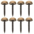 thumbnail image 1 of 8pcs Decorative Caps Cover Nails Fasteners Mirror Screws Brass Screws with Caps, 1 of 9