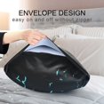 thumbnail image 4 of Yayeee Pillowcase Standard Size Set of 2 Satin Wrinkle Resistant Pillow Case, Blue Tree, 4 of 7
