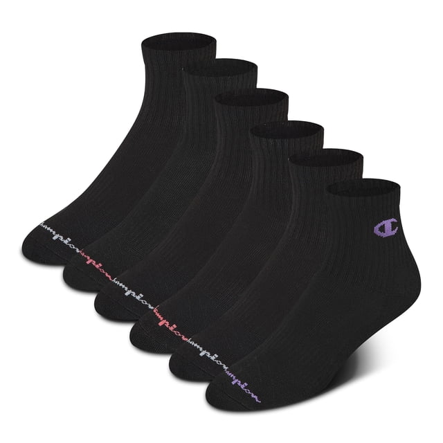 6 Pares de Medias Altas Acolchonadas para Mujer Champion