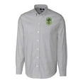 thumbnail image 2 of Men's-Cutter & Buck  Charcoal Nashville SC Big & Tall Stretch Oxford Stripe Tri-Blend Long Sleeve Dress Shirt, 2 of 3