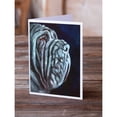 thumbnail image 2 of Neapolitan Mastiff Greeting Cards and Envelopes Pack of 8, 2 of 2