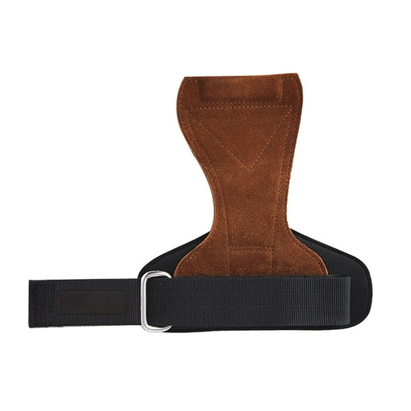 EeaseMX Correas universales para levantamiento de pesas, color café, resistentes al desgaste, para mancuernas, equipo de entrenamiento, protector antideslizante para fitness.