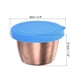 thumbnail image 2 of Contenedor de aderezo para ensaladas Uxcell de 4 piezas, 2.4oz, contenedores de cocina de acero inoxidable, azul, 2 of 6