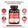 thumbnail image 3 of Rimo Nutrition Lab Tested Guava Leaf Extract Capsules with Bitter Melon 120 Capsules NON GOM, Vegan, 1000mg Per Serving | For Men & Women, 3 of 5