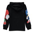 thumbnail image 2 of Sonic Boys 4-20 Long Sleeve Logo Hooded T-Shirt(Black 8), 2 of 3