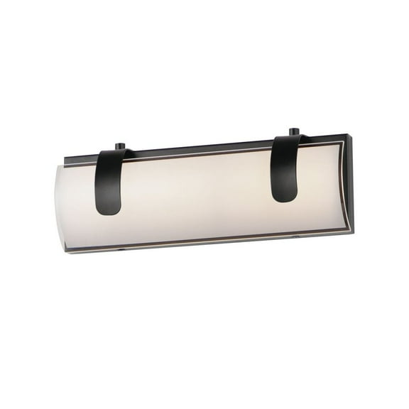Clutch 1 - Light Black Modern Glass And Steel Wall Sconce
