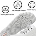 thumbnail image 4 of CHICVOMEY Water Shoes for Women Men Wide Toe Barefoot Shoes Breathable Non-Slip Water Shoes Athletic Footwear for Walking Running Swimming, 4 of 7