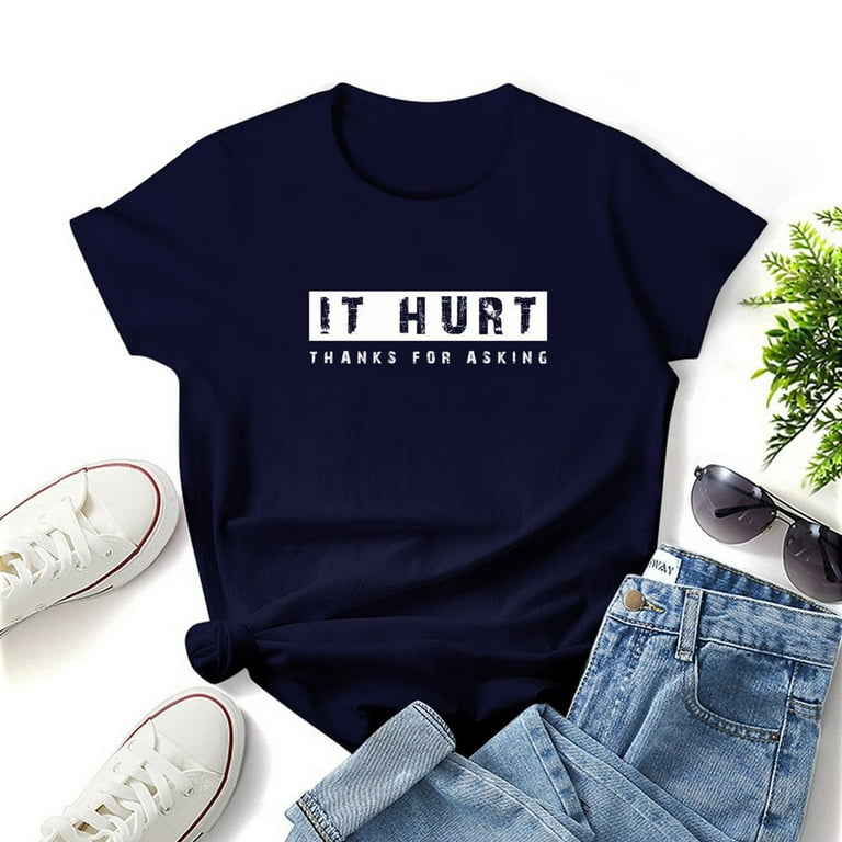 It Hurt - Acl Leg Injury Broken Ankle T-Shirt It Hurt - Acl Leg Injury Broken Ankle T-Shirt
