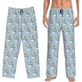 thumbnail image 2 of HPINK-T Men's Pajama Pants Pjs Bottoms With Pockets Sleep Lounge Pants For Men, 2 of 12
