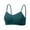 Green, variant on APEXFWDT Ruched Sports Bras for Women Spaghetti Strap Wireless Bras Lightly Padded No Underwire Everyday Bralettes