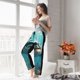 thumbnail image 5 of Balery Realistic Ocean Shark Pantalones de pijama para mujer, pijamas ultraligeros, pantalones de estar por casa-X-Large, 5 of 6