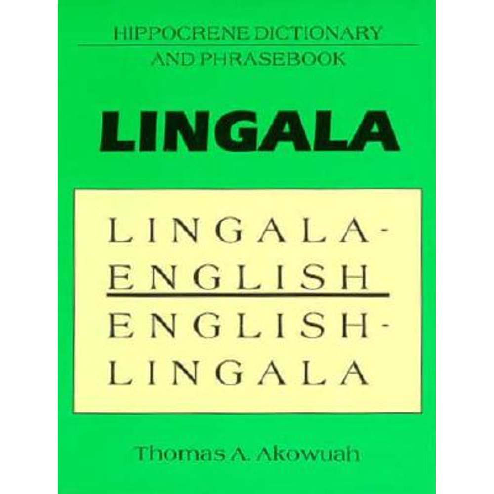 LingalaEnglish, EnglishLingala Dictionary and Phrasebook Walmart