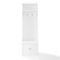 thumbnail image 4 of Crosley Furniture Harper Particle Board Wood Hall Tree in White, 4 of 13