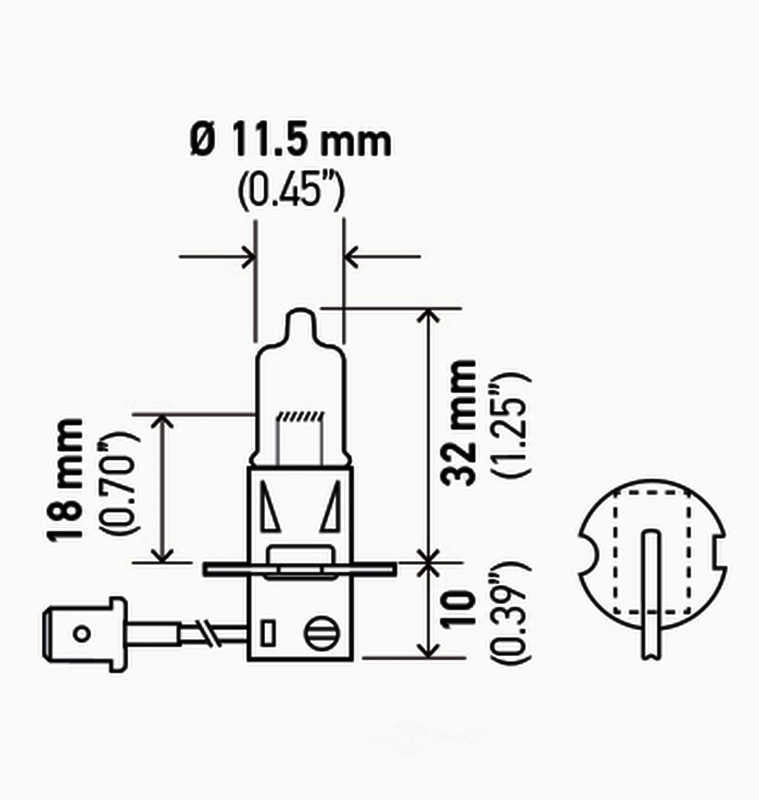 Hella H3 130WTB OE Certified