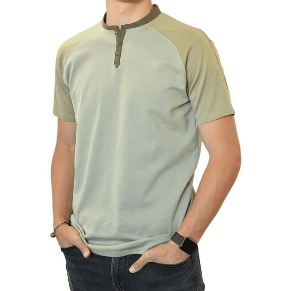 Short Sleeve Henley