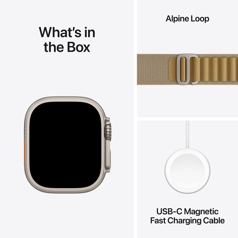 Apple Apple Watch Ultra 2 GPS + Cellular 49mm Natural Titanium