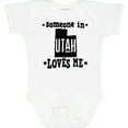 thumbnail image 3 of Inktastic Someone in Utah Loves Me Vacation Boys or Girls Baby Bodysuit, 3 of 5