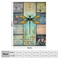 thumbnail image 4 of ARISTURING  Dragonfly Gifts for Women, Dragonfly Gifts, Dragonfly Decor Gift, Dragonfly Birthday Christmas Valentines Blanket, Dragonfly Gifts for Women Men, Dragonfly Lover Inspirational Gifts, 4 of 6