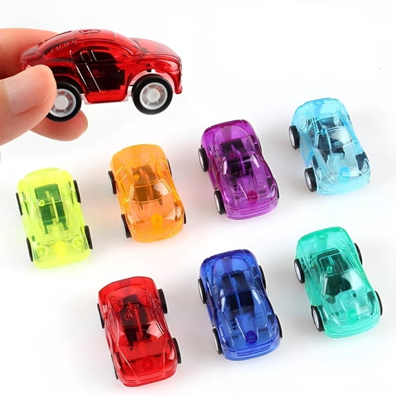 BESTSKY 36 Pack Mini Pull Back Race Cars, Plastic Toy
