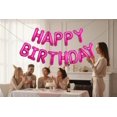 thumbnail image 4 of Yanonmyfd Globos Happy Birthday para Decoracion, Globos Feliz Cumpleaños, Baner Cumpleaños. Letrero de globos metalicos de fiesta. Kit fiesta decoracion pared. Decoration banner Party (HAPPYROSAMEX), 4 of 23