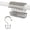Silver*5pcs, variant on Travelwant 5/10/15/20Pcs Shower Curtain Rings, Rust-Resistant Metal Double Shower Hooks for Curtain Rolling Shower Curtain Hooks Rings Shower Rings for Bathroom Shower Curtain Rod , Nickel