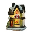thumbnail image 2 of Decoración de de Luz Cálida con de de Casa de Navidad de C Zulema Casa de miniaturas de resina, 2 of 8