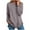 Grey, variant on Shirts for Women Graphic Tees Winter Loose Crew Neck Long Sleeve Dolman Drop Shoulder Curve Hem Plain Leisure Waffle Knit Top Pullover(AG,M)