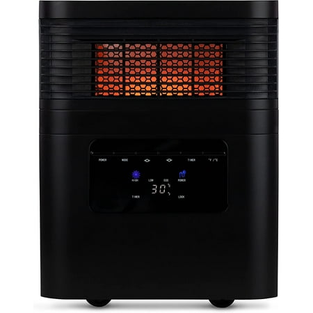 

Briza Infrared Space Heater Electric Portable Indoor Heater Timer 1500W