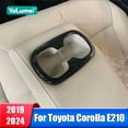 thumbnail image 2 of Soporte para vasos para asiento trasero de coche, cubierta embellecedora de marcos para Toyota Corolla E210 2019 2020 2021 2022 2023 2024, accesorios híbridos, 2 of 5